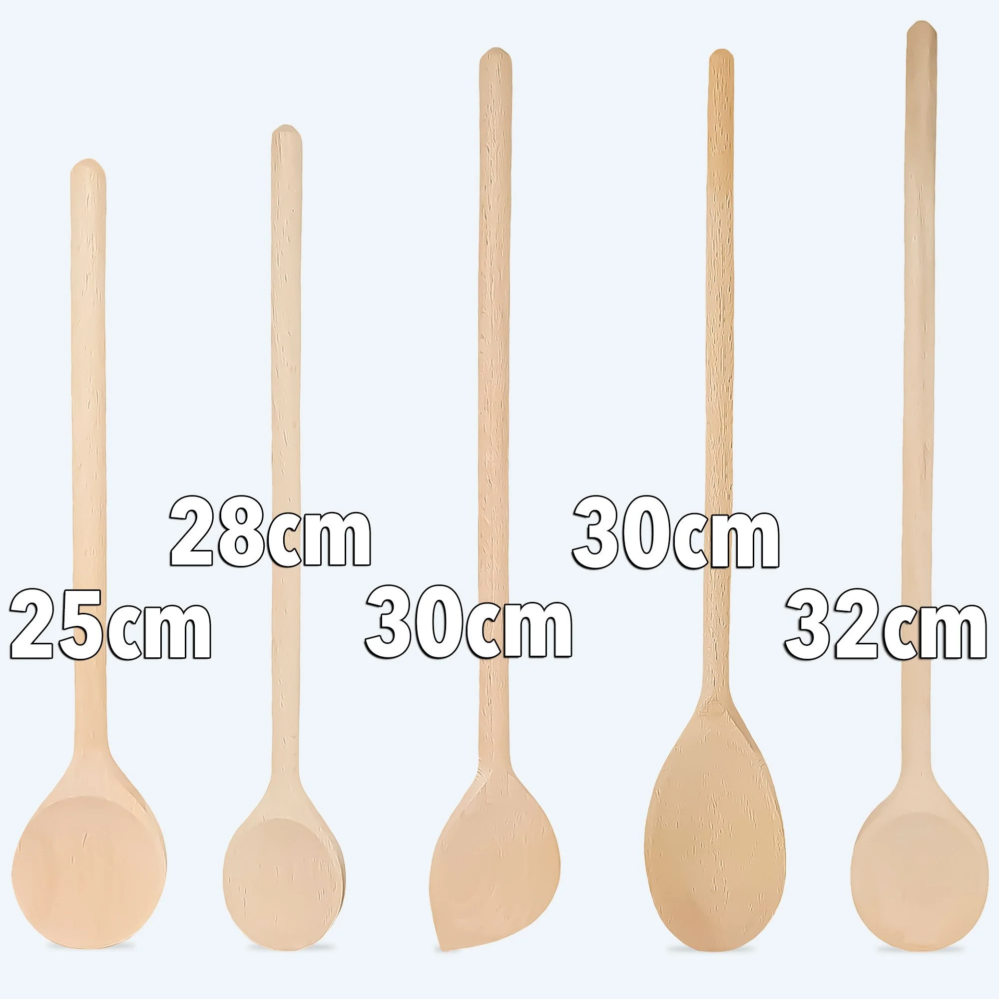 SOHFA Kochlöffel Holz Set – 5-teilig aus FSC®-zertifiziertem Buchenholz